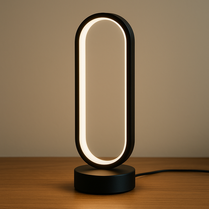 Eclipse Oval Table Lamp - Ambient Warm Glow