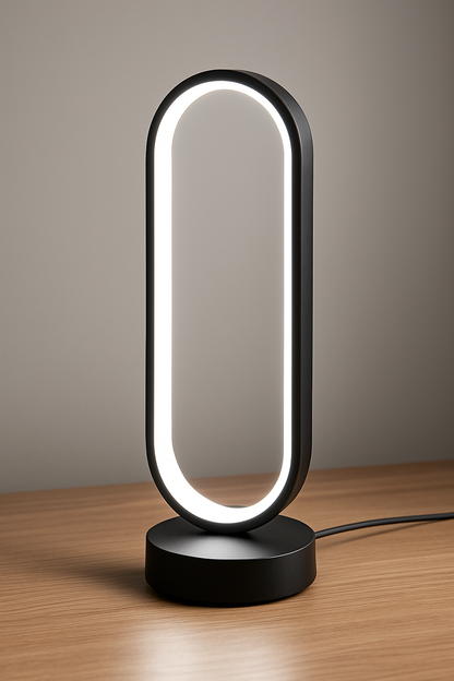 Eclipse Oval Table Lamp - Ambient Warm Glow